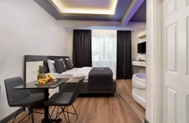 bakırköy otel jakuzili oda deluxe